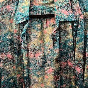 Adam Lippes Multicolor Silk Shirt